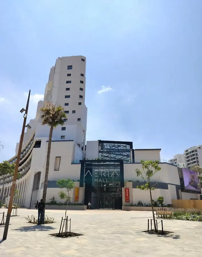 Luxury Appt Casa Finance City Cfc-Aeria Mall 카사블랑카 아파트